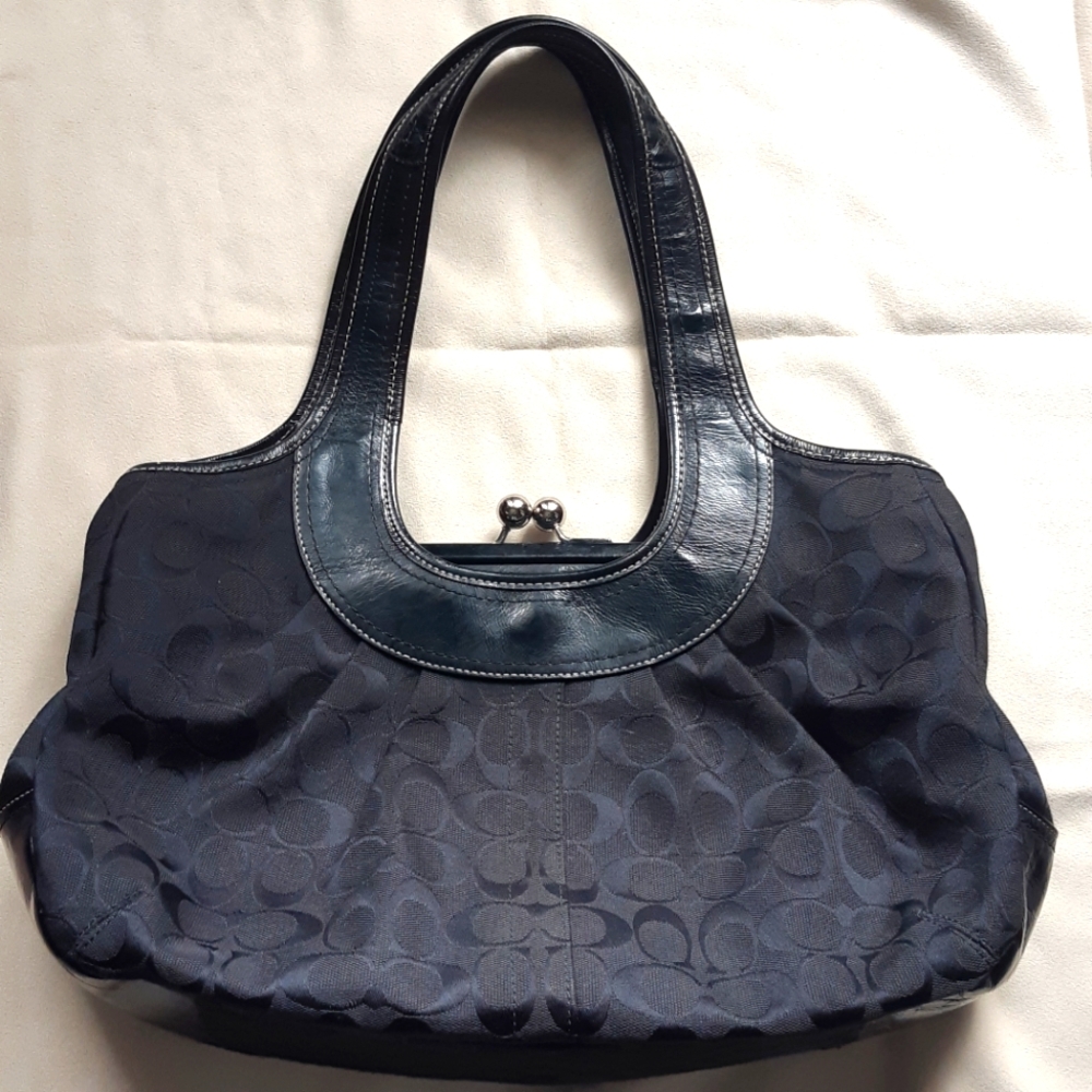 Coach Black Hobo Bag